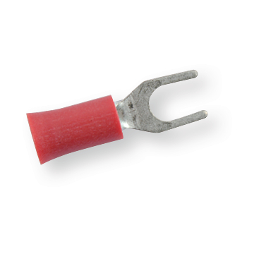 Isolierter Verbinder rot 6,5 mm